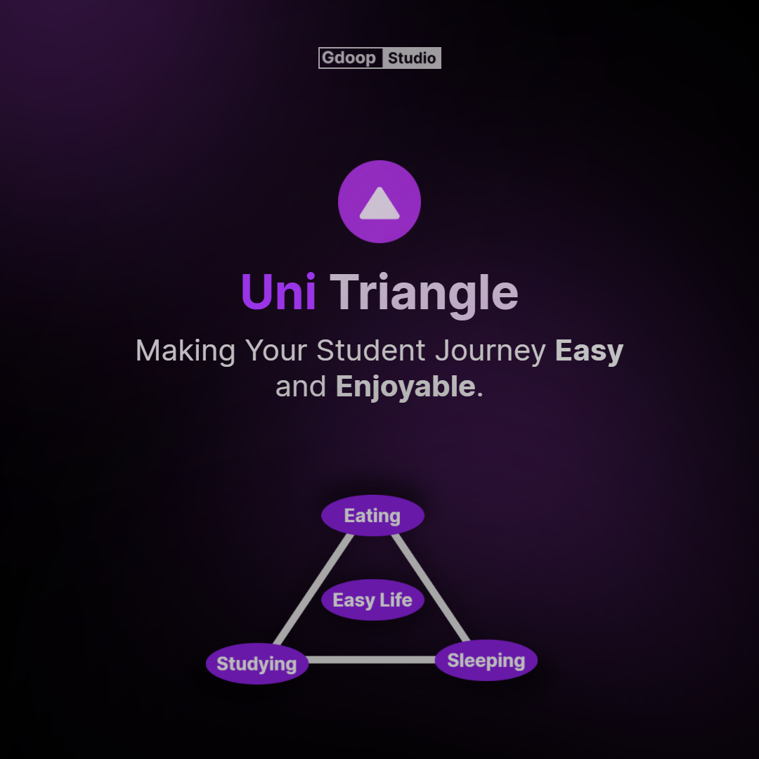 Uni Triangle by Gdoop Studio